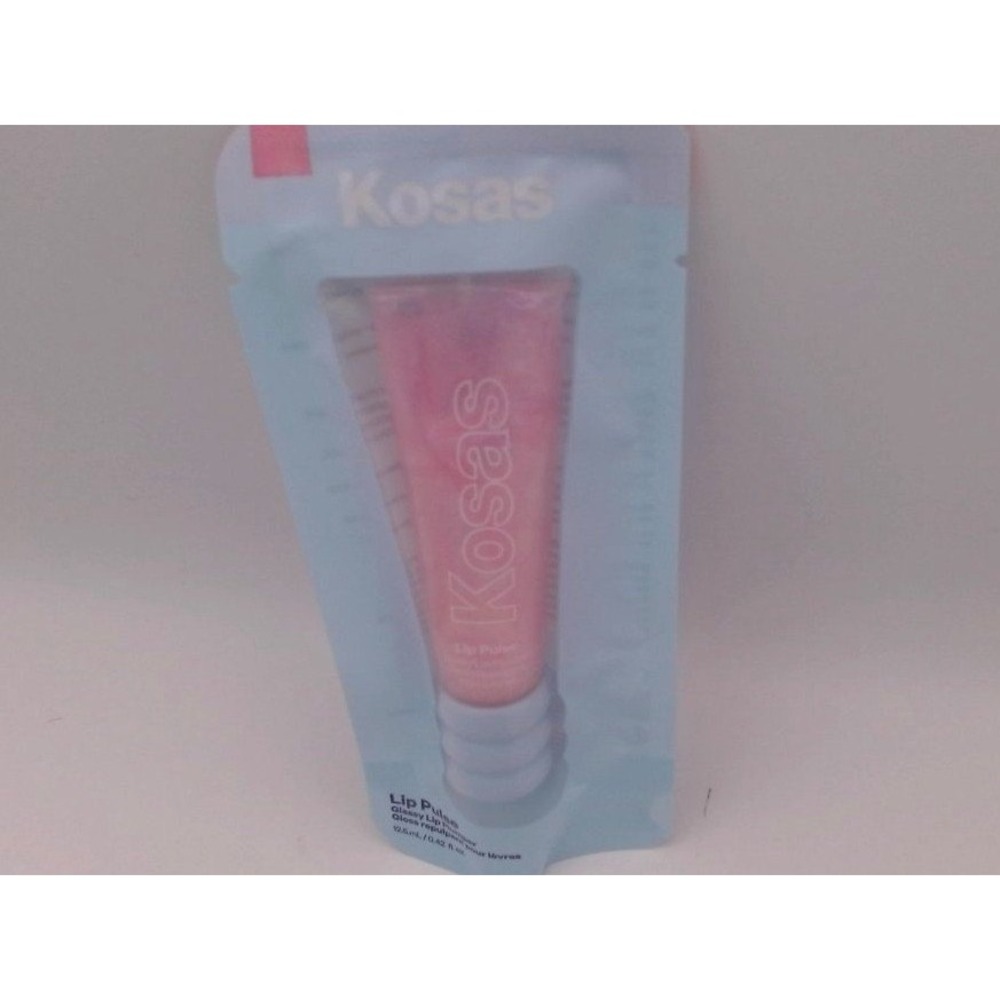Kosas Lip Pulse Glassy Lip Plumper GlossAura Flare, BRAND NEW IN PACKAGE